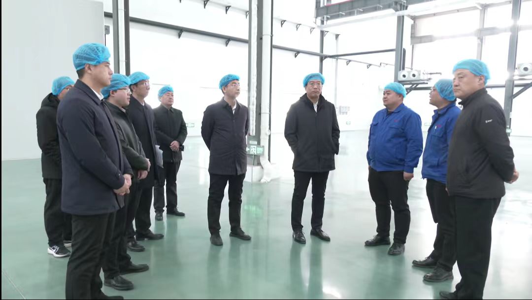 Municipal Party Secretary Li Mingzheng Visits Our Unit to Guide Work