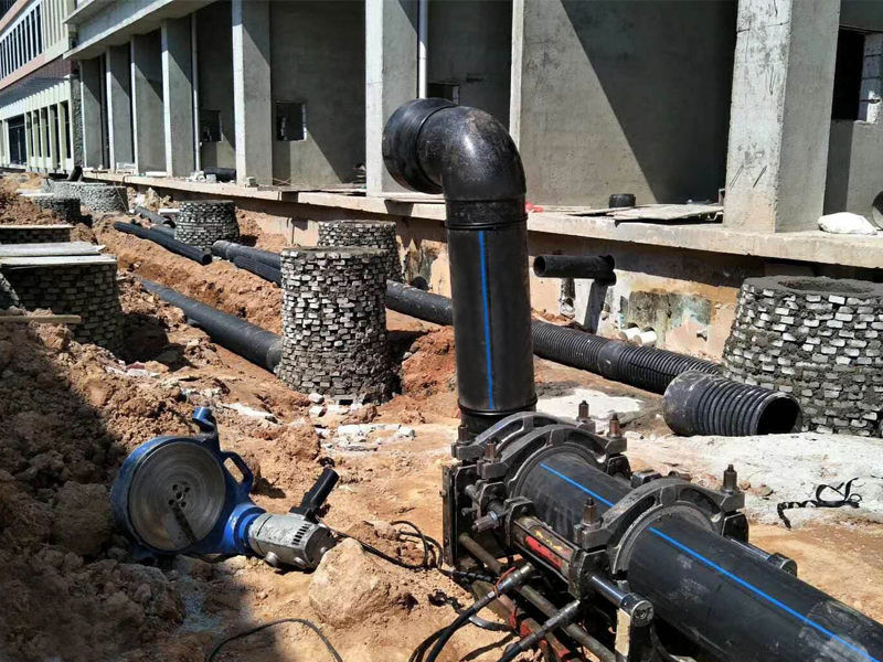 How to maintain PE water supply pipe