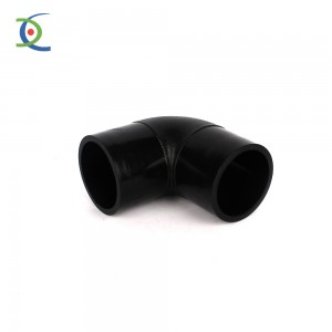Cheapest Factory Factory PE Plastic Pipe Fitting HDPE Socket Fusion 90 Degree Elbow Joint for Water Pipe