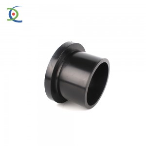 Firm black HDPE stub end for fire protection sy...
