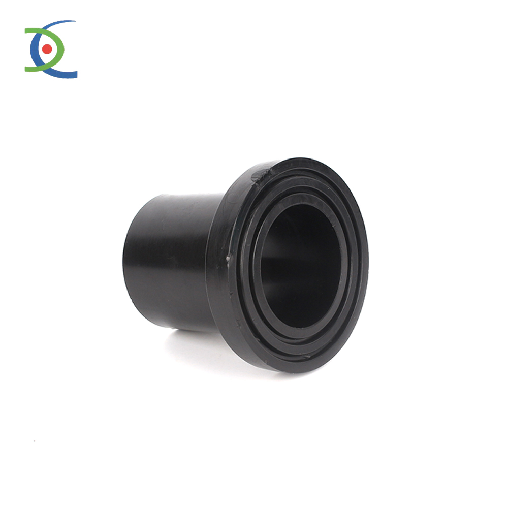 Discount Price Hdpe Pipe 2 Inch - Firm black HDPE stub end for fire protection systems  – Huada detail pictures
