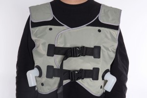 Vest Airway Clearance System voor fysiotherapie op de borst