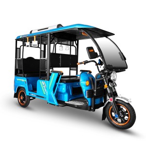 factory low price Electric Bike Tricycles - Huaihai K21 half closed three wheel new engergy commerce taxi lead acid battery eletrical rickshaw passenger – Zongshen