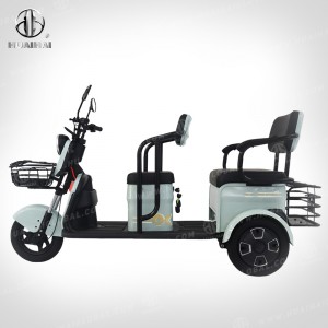 XYUE 500W elektrisk scooter 60V/20Ah 3-hjulet elektrisk trehjulet cykel