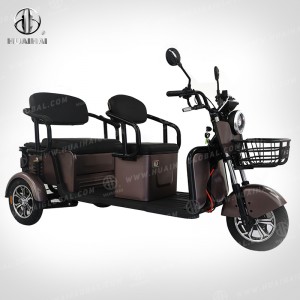 XWEI 3 Wheel Electric Scooter Bike 60V32Ah 500W Electric Tricycle With Disc Brake