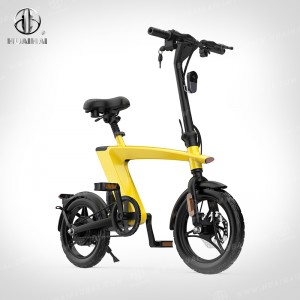 H1 elektriniai dviračiai, 36 V / 250 W variklis, 3 greičių miesto kelionės į darbą ir atgal 10 AH ličio baterija, sulankstomas elektrinis dviratis