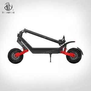 X10 elektrisk scooter 48V 1200W*2 dobbel motor lang rekkevidde e-scooter 11 tommer terrengsykkel elektrisk sparkescooter for voksne