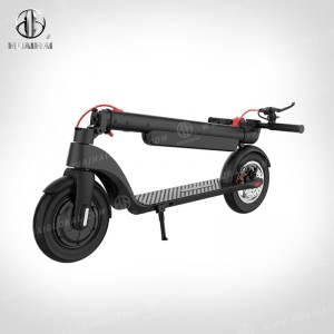 I-X8 Electric Kick Scooter Ibanga elide 10 Intshi Air Tire 350W Abadala E-Scooter With Disc Brake