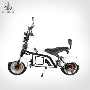 Fat Tire Electric Moped Scooter HULK with Double Disc Brake System