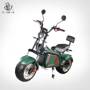 Fat Tire Electric Moped Scooter HULK b'Sistema ta 'Brejk ta' Diska Doppja