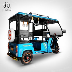 Huaihai K21 полузатворен три колела нов engergy commerce такси оловно киселинна батерия електрическа рикша пътник