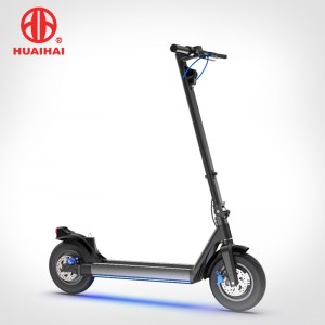 10 nti Foldable Electric Scooter nrog Ultra-light thiab Durable Mechanical Technology