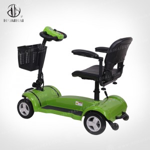 180 W Four Wheel Electric Scooter X01 karo 12 Ah Lead Asam Baterei