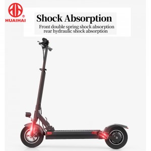 Foldable Electric Scooter Huai Hai Y Series Durability, Power & Safety on A Totally New Level