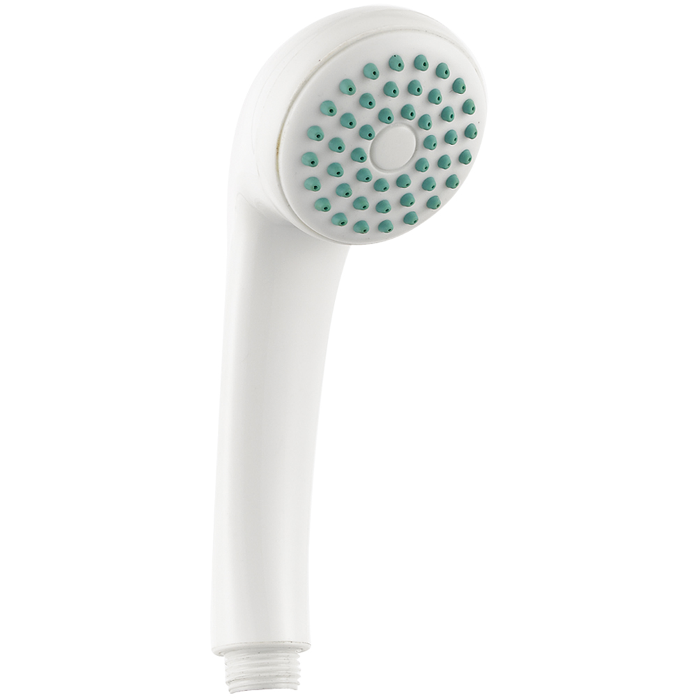 1A0608-11  Single Function Modern ABS high pressure white handheld shower for bathroom
