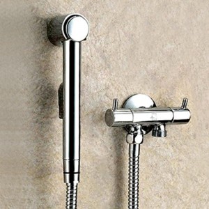 1F0118 One Setting Classical ABS High Pressure Toilet Spray Bidet Handheld Shattaf For Bathroom