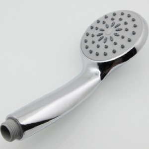 1F1098 Capçal de dutxa de mà moderna ABS cromat d'una sola funció per al bany