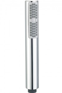 1F1818SS egyfunkciós modern rozsdamentes acél henger alakú kézi zuhanyfej, felület krómozott
