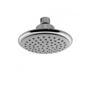 1F628  Single Function Wall mounted round ABS rain bath shower head High pressure shower head for bathroom