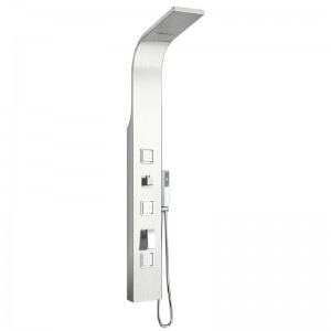 HL-2320 Huale Shower Panel tower system in stainless steel 301 material for Home Hotel Resort