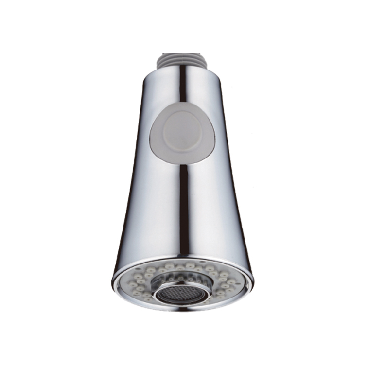 2F918 Capçal de dutxa d'esprai de cuina cromat portàtil ABS de 2 funcions per a aixeta de cuina