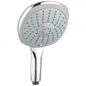 3F1528 Three Function Square ABS Chromed Handheld shower head with big size