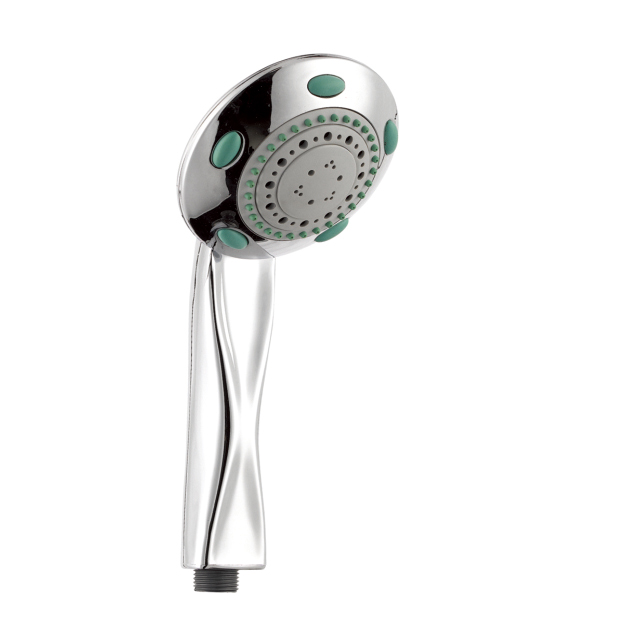 3F6788 Модерен ABS во три режими Хромирана рачна глава за туширање со висок притисок за бања
