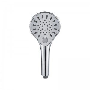 3F8178 Three Function Modern ABS Chromed Hand shower head with button switch for Bathroom