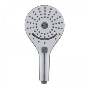 3F8808 ABS three setting rainfall  handheld shower head big spray jet shower head for bathroom
