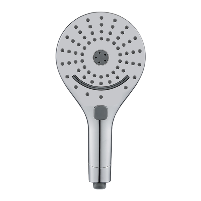 3F8808 ABS hárombeállítású esős kézi zuhanyfej nagy szórófejes zuhanyfej a fürdőszobába