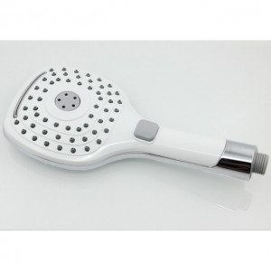 3F8818W Three Function Modern ABS White Handheld shower head with cUPC certificate