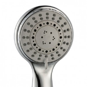 5F1618F Five Function Modern ABS Chromed Handheld shower head with ON/OFF Switch