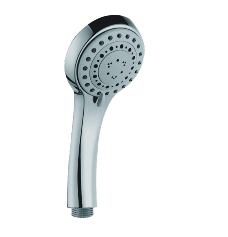 5F1638 Five Function Modern ABS Chromed Handheld shower head for Bathroom