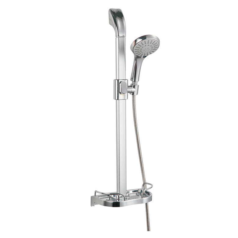 5F1668-SR4B П'ятифункціональний ручний душ на алюмінієвій класичній розсувній планці для ванної кімнати