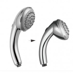 5F7878 Five Function ABS Chromed 360 degrees rotating Handheld shower head