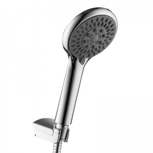 5F8001-6C 5 Function ABS Shower Head Set with holder and hose for Bathroom