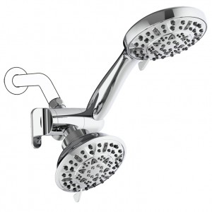 6F8180-7H Wall mounted Application Multi Function ABS Chromed Shower Head/Handheld Shower Combo for Bathroom