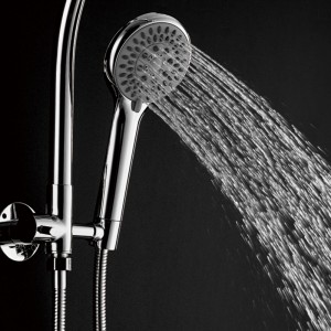 HL-3122 Brass multi Function Chromed short Shower Column Set including rain shower ,handheld shower for Bathroom