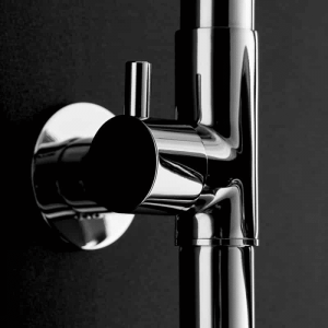 HL-3112-1 Brass multi Function Chromed upper water inlet Shower Column Set including rain shower ,handheld shower for Bathroom