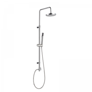 HL-3102 Messing-Multifunktions-Duschsäulen-Set inklusive runder Regendusche und Handbrause für Badezimmer