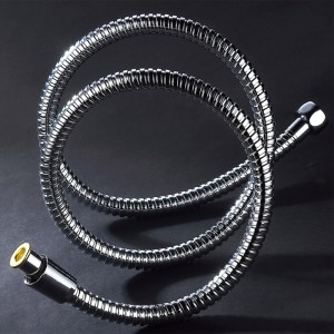 HUALE 59 Inch H007 Brass Double Lock Flexible And Durable Shower Hose With Brass Insert And Nut ,Surface Chromed