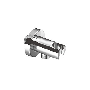 HD-9A Wall Supply Elbow with hand shower holder brass shower hose connector ,wall mounted union water outlet
