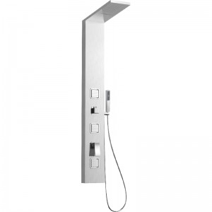 HL-2320 Huale Multi-Function Gold color Shower Panel in stainless steel 301 material for Home Hotel Resort