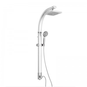 HL-2434 North America style wall mounted  Al Multi-Function Shower Panel with CUPC certificate