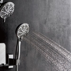 HL-2490 Patented Innovative Al Shower Panel Shower Refillable Soap Dispenser With Loofa