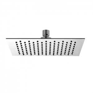 HL 6303 10 inch Square Single Setting 304 Stainless Steel High Pressure Soft Spray Rain Shower Head for Bathroom