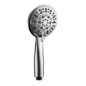 6F8878 High Pressure ABS Handheld shower head 6 setting spa shower head for bathroom