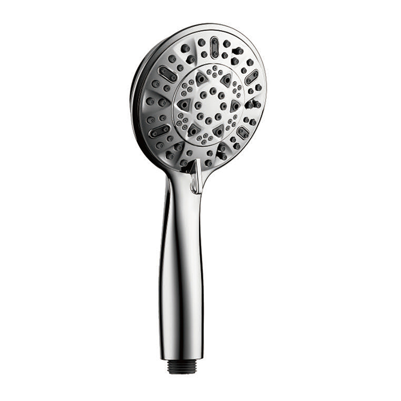 6F8878 High Pressure ABS Handheld shower head 6 setting spa head head for bathroom.