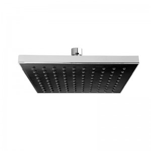 HL642ABS Single function High Pressure ABS Chromed Square Rain Shower ulo