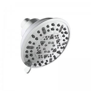6F190  Six Function New Design ABS Chromed Rainfall Shower Head with cUPC certification for Bathroom
